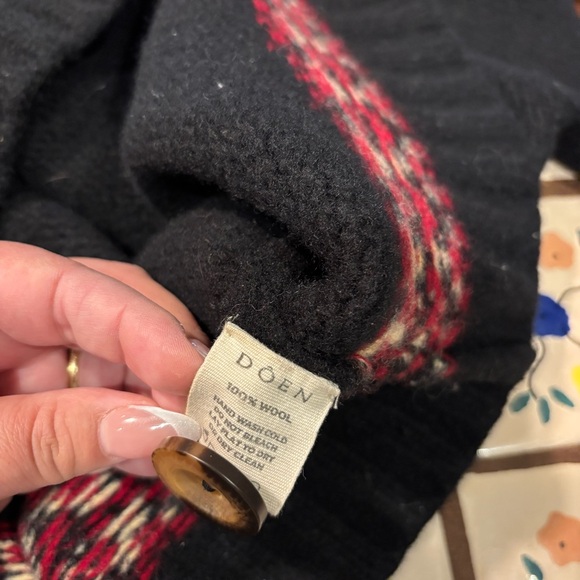 SHRUNKEN - AMBLE CARDIGAN SWEATER -- OSLO FAIR ISLE - Picture 5 of 12